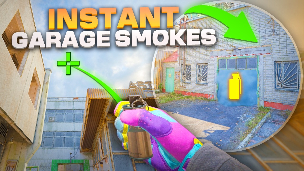CS2 Cache: donk's Instant Garage Smokes You NEED to Know