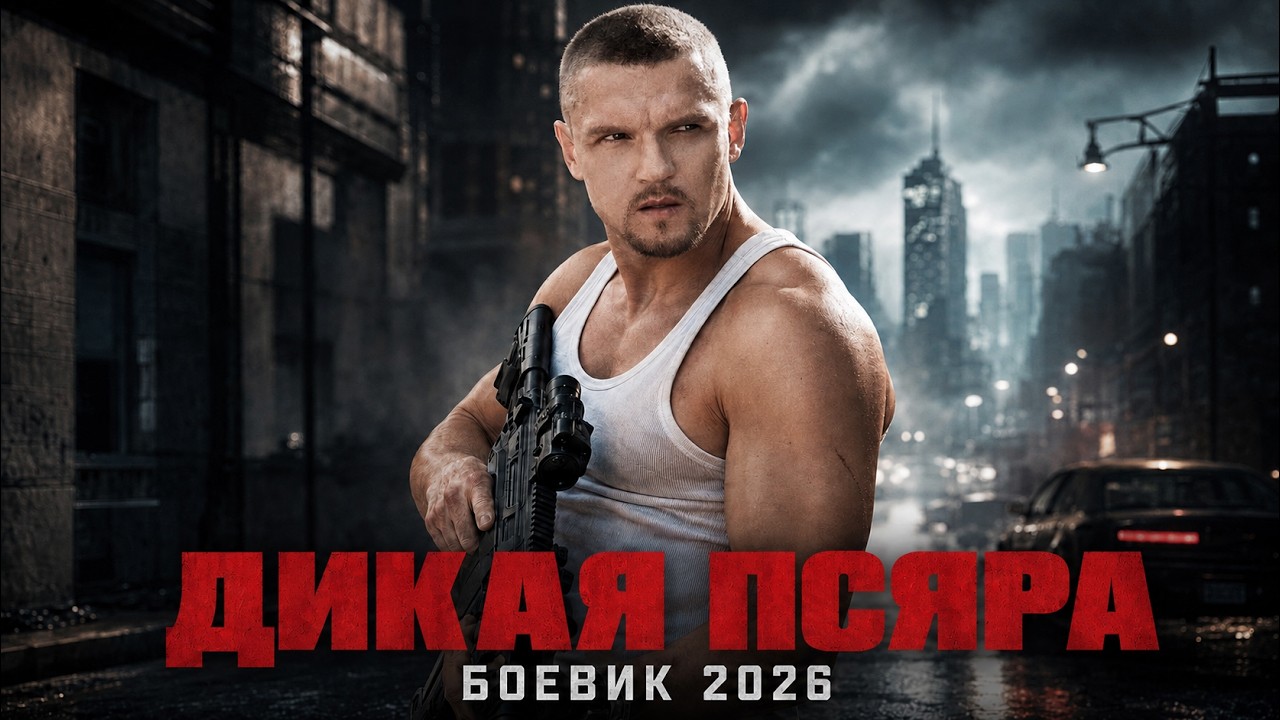 Каждая уличная собака его знала | ДИКАЯ ПСЯРА | Криминальный боевик 2026 на русском