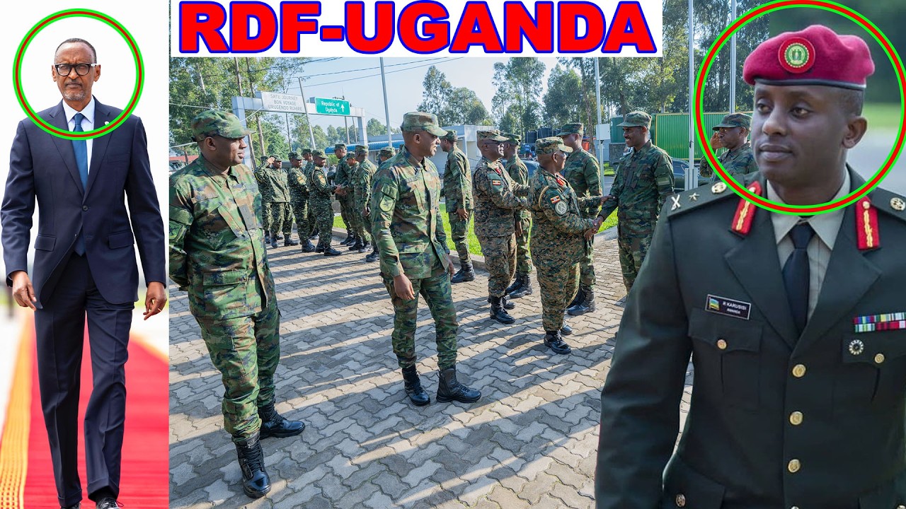 VIDEO🚨DORE UKO GEN.Ruki Karusisi N'INGABO ZA RDF ABOYE BAHUYE NIZA UGANDA MUNAMA IKOMEYE MUSANZE!