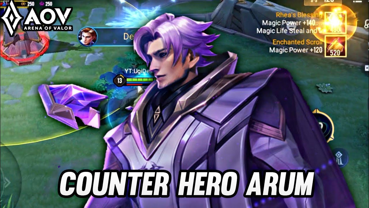 DARCY PRO GAMEPLAY | COUNTER HERO ARUM - ARENA OF VALOR