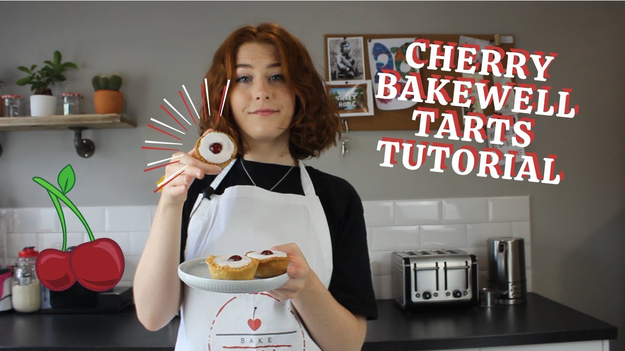Cherry Bakewell Tarts Tutorial