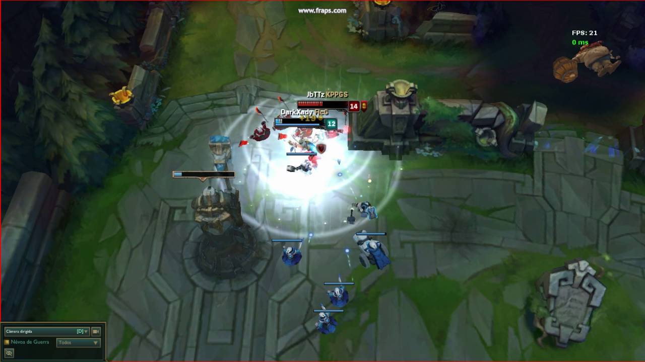Diana vs Riven - Jump counter