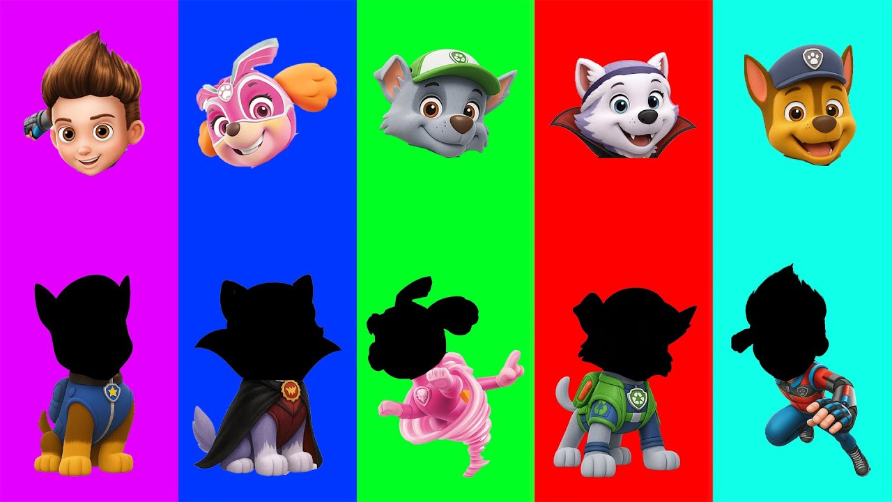 Wrong eyes👀 PAW Patrol NEW EPISODES Compilation! Skye & Marshall - DAME TU COSITA Puzzle Wrong Heads