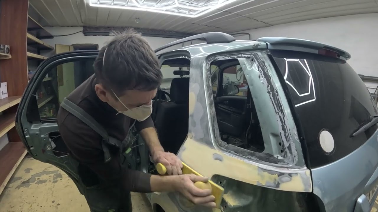 Продолжаем восстановление и покраску Suzuki SX4. Серия #6