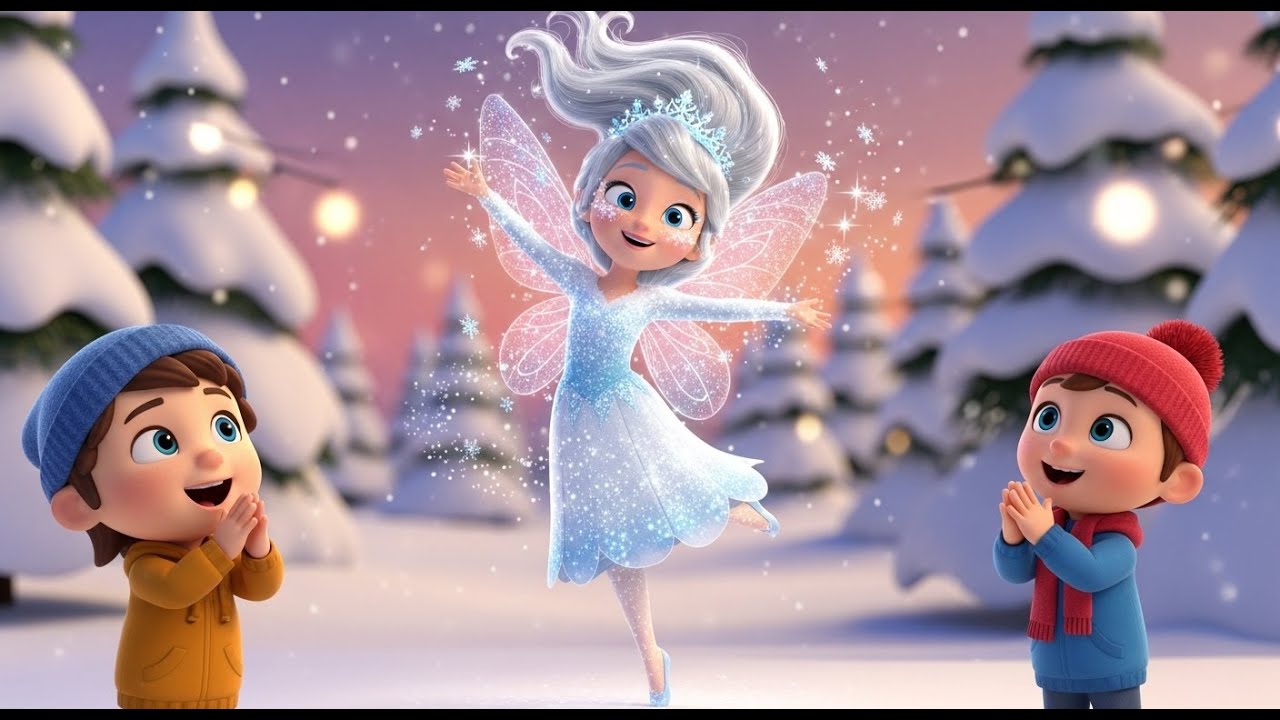Сверкающий снежный танец Снежной Феи ❄️✨