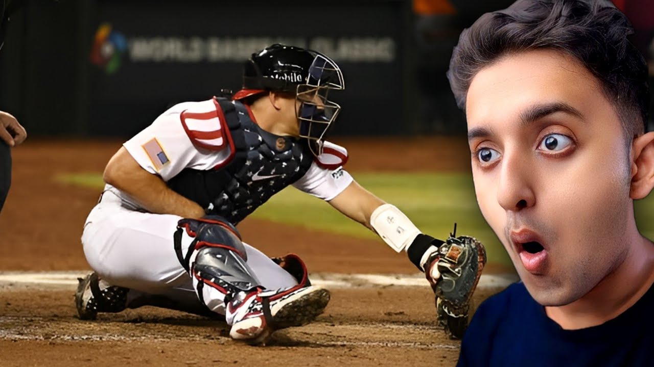 Реакция болельщиков крикета на MLB | Потрясающие игры кэтчеров | 2023