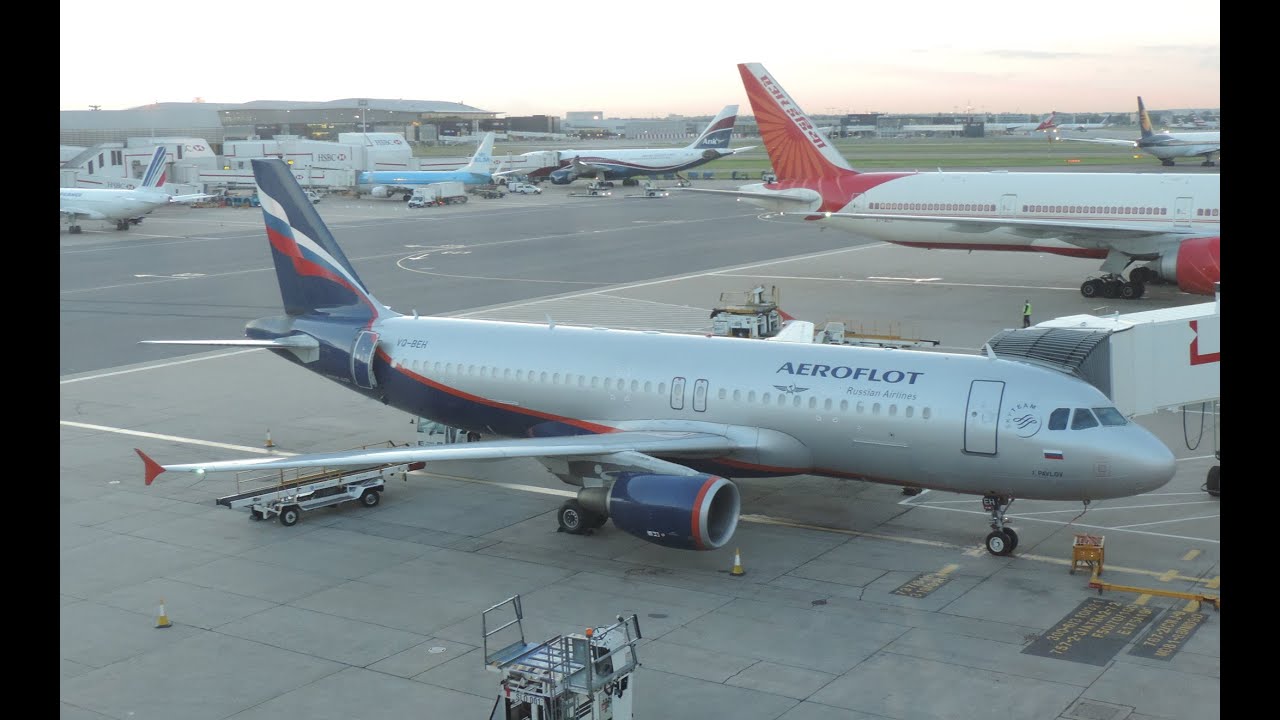 Fly London to Moscow on Aeroflot