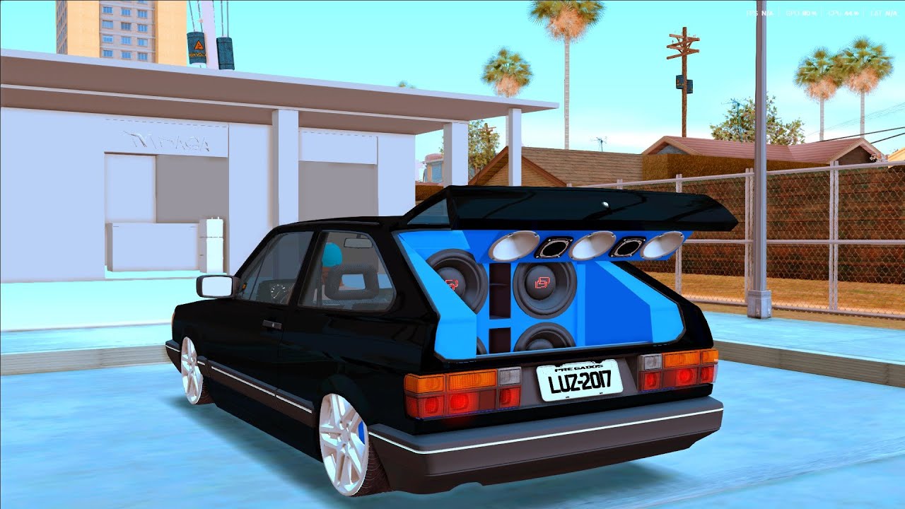 LIPE LUCENA - POSSO ATÉ NÃO TE DAR FLORES// Gol Quadrado Na Fixa Lotado de Som// GTA SA