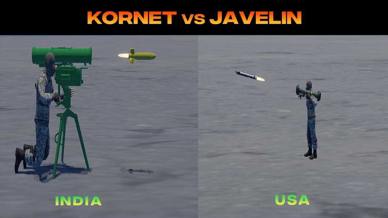 Kornet Vs Javelin : Animated