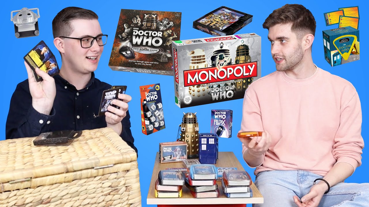 A History of Doctor Who Games (Board Games/Card Games)
