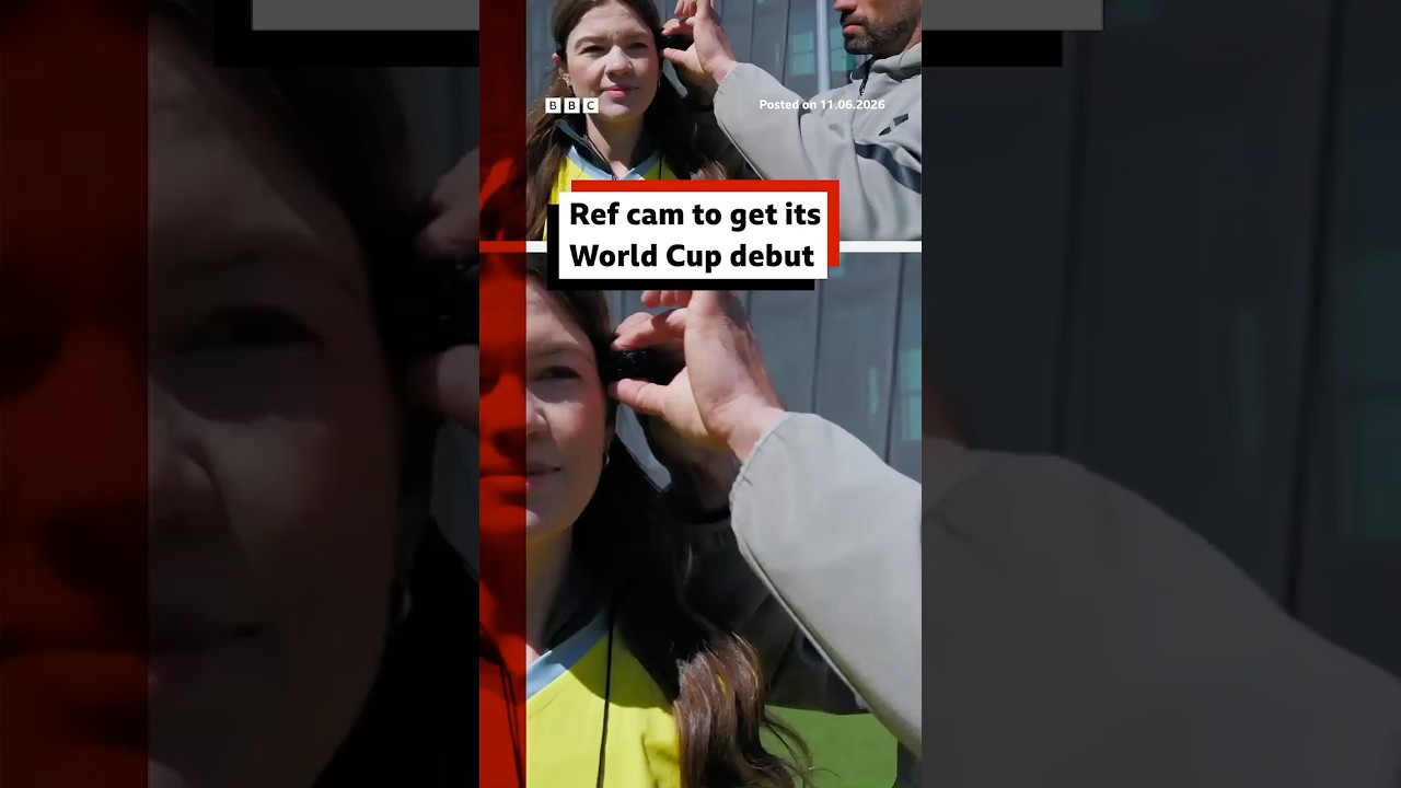 Ref cam to get its World Cup debut. #Referee #WorldCup #BBCNews