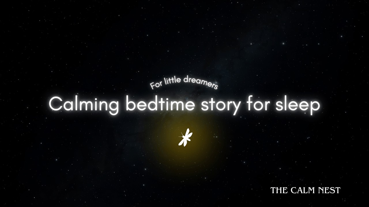 Dark Screen Bedtime Story for Calm Sleep | Pip’s Dimming Lantern | The Firefly Learns to Rest
