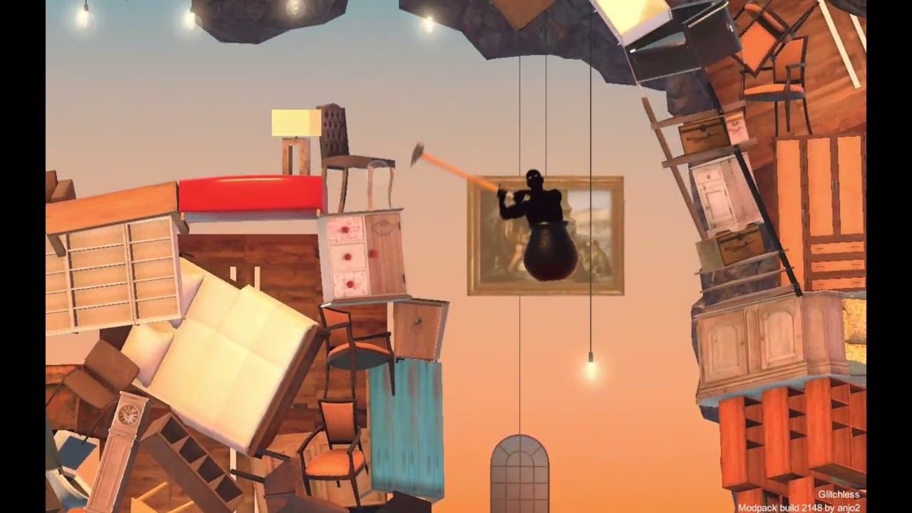 Getting Over It 2:27 Speedrun