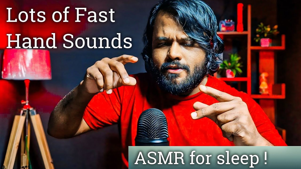 ASMR Lots of Fast Hand Sounds (Snapping, Clapping, Rubbing & More)