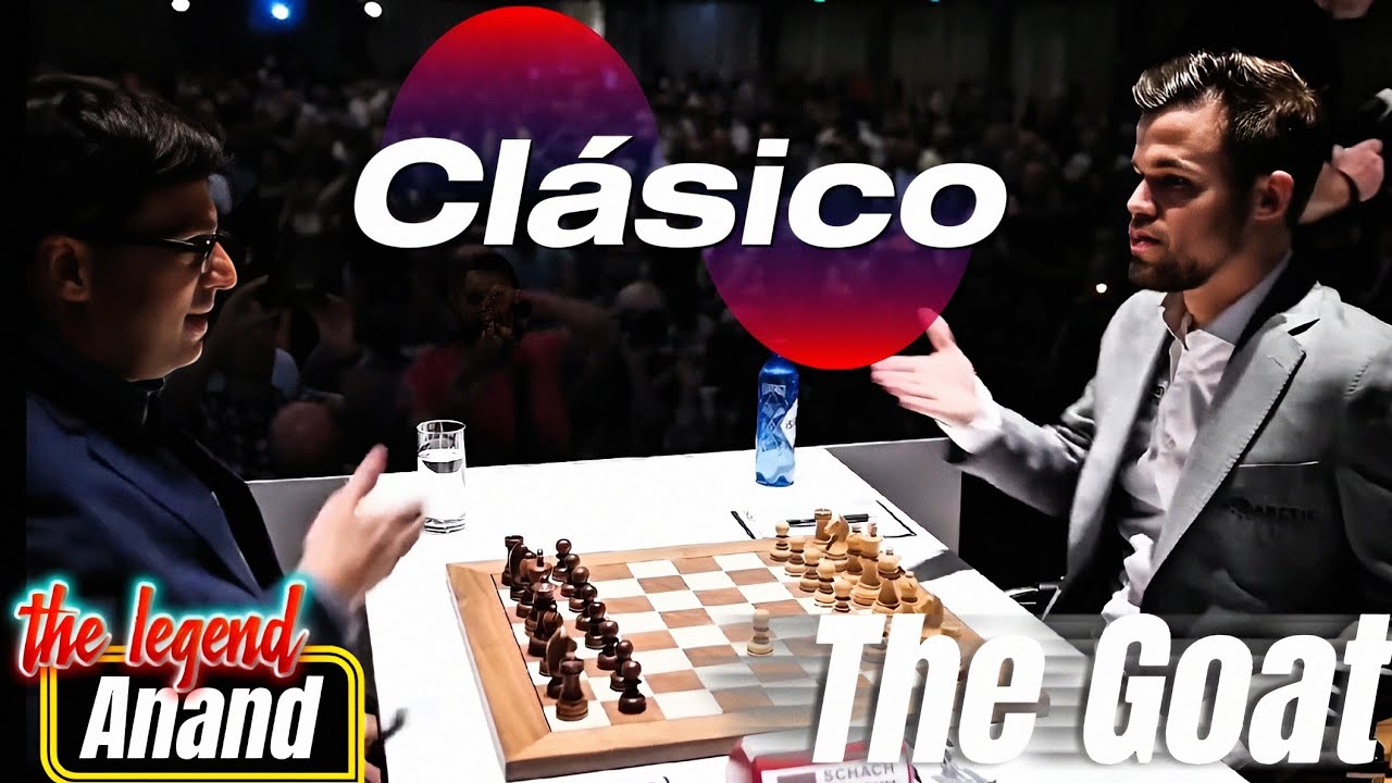 Magnus Carlsen Vs Viswanathan anand || Clasic Chess