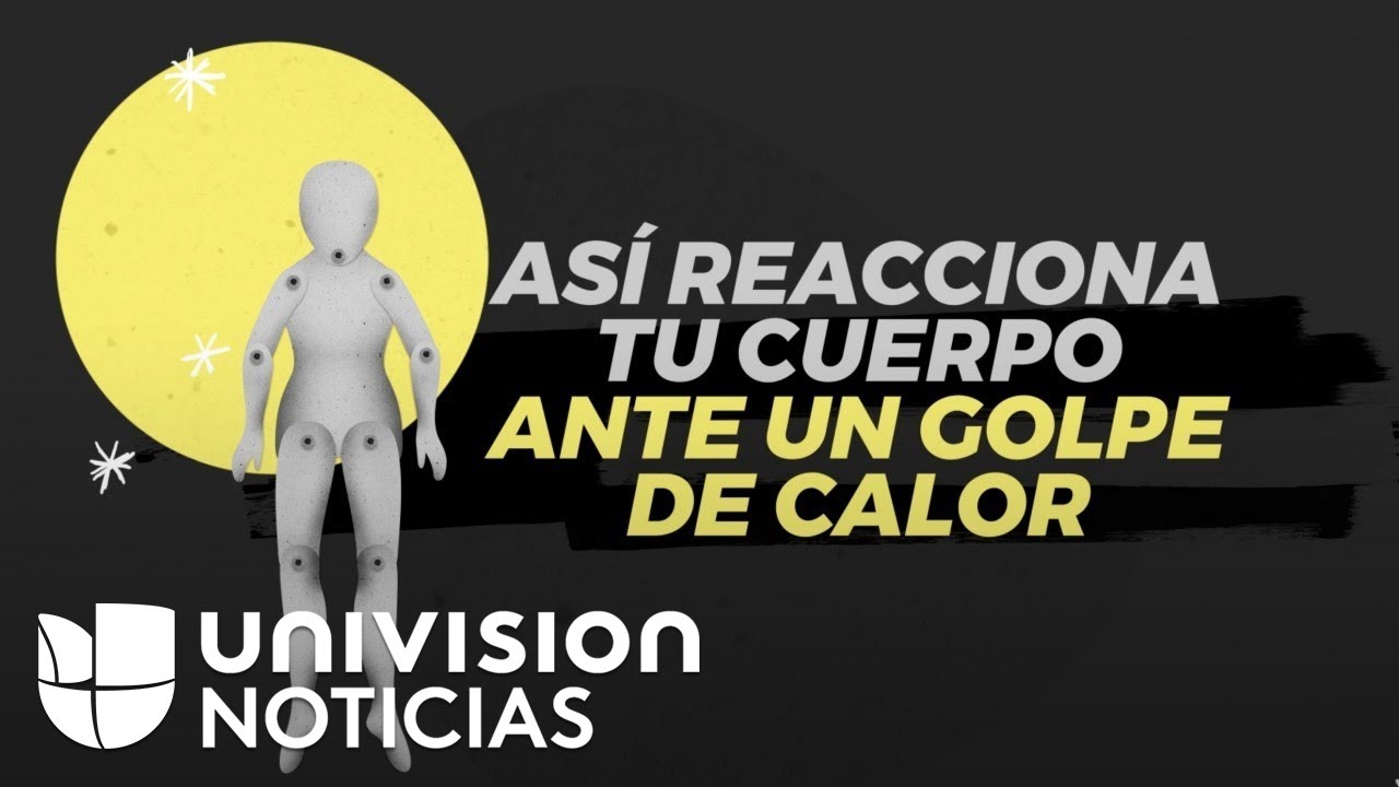 ¿Cómo reacciona tu cuerpo a un golpe de calor?