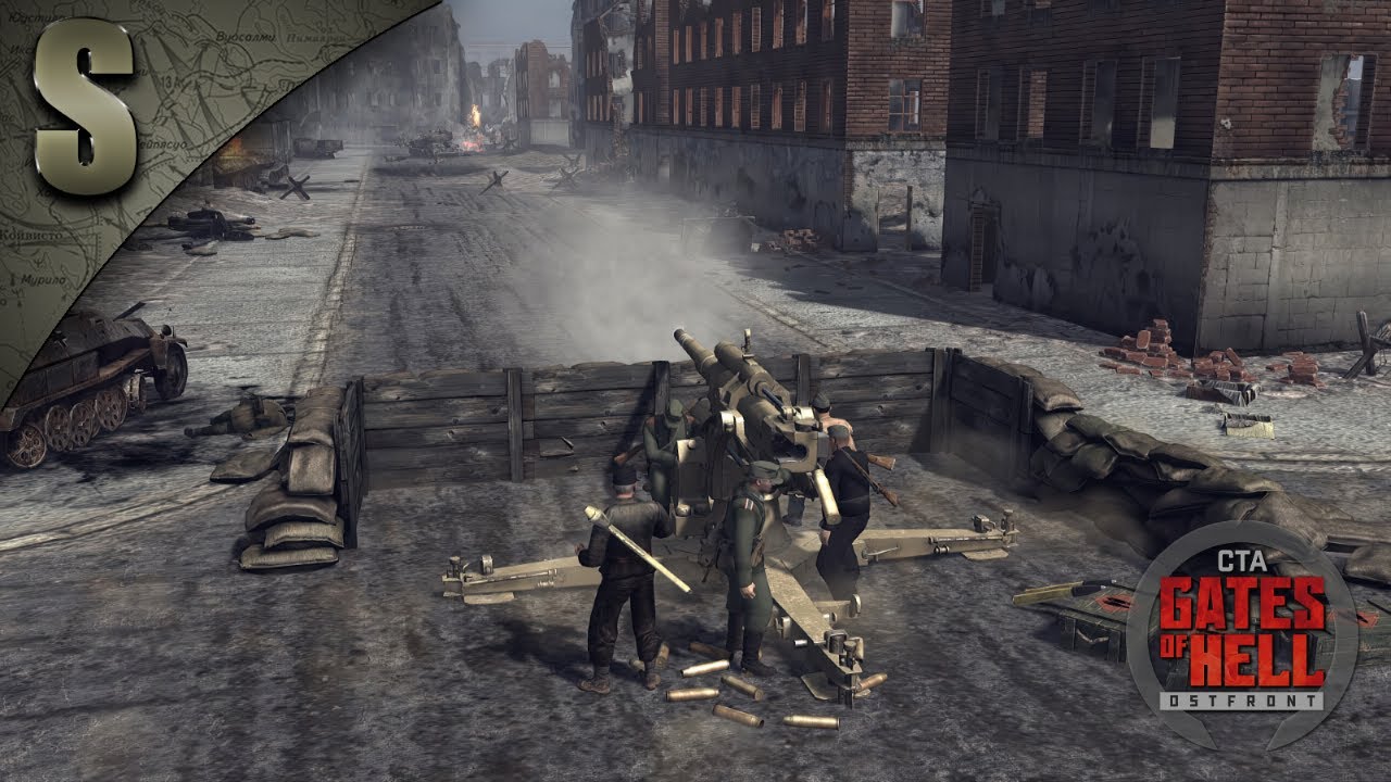 Прохождение Gates of Hell: Ostfront [Сингл-мод] ( Berlin street )