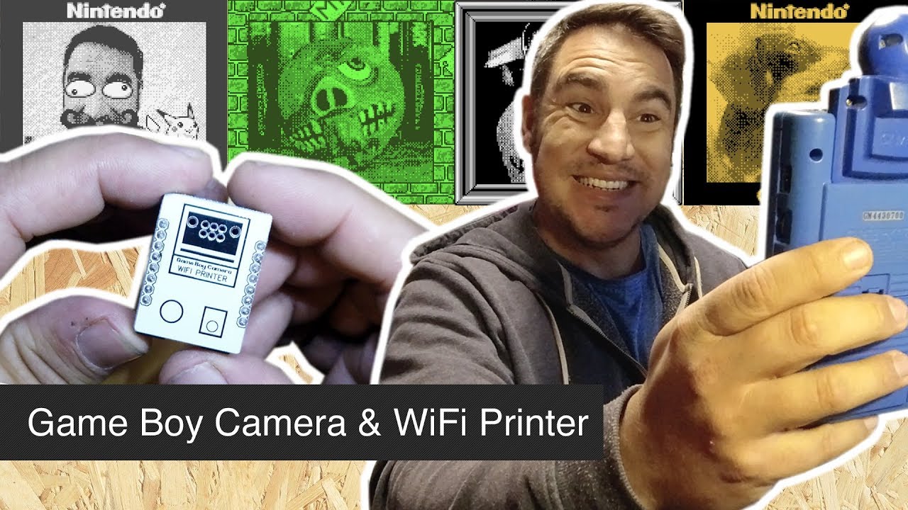 Nintendo Game Boy Camera & WiFi Printer Setup Review Transfer Photos