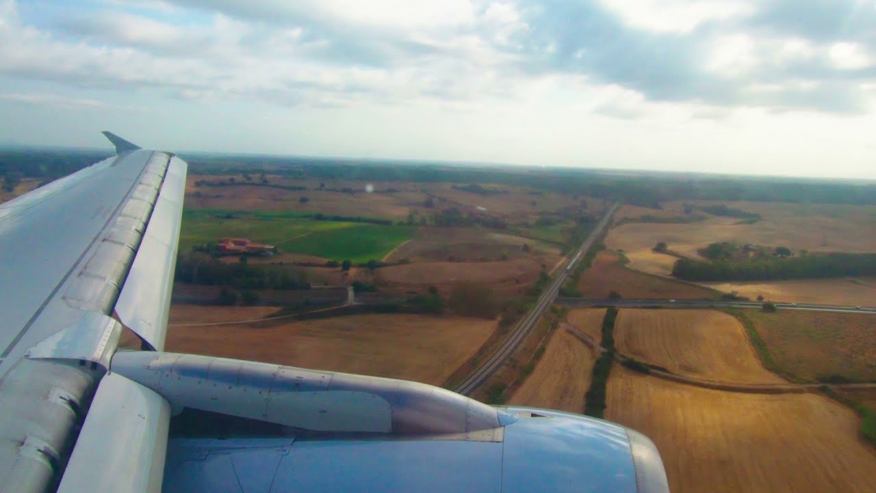 [Flight-Report] BRUSSELS AIRLINES | Brussels BRU ✈ Rome Fiumicino FCO| Airbus A320| Landing