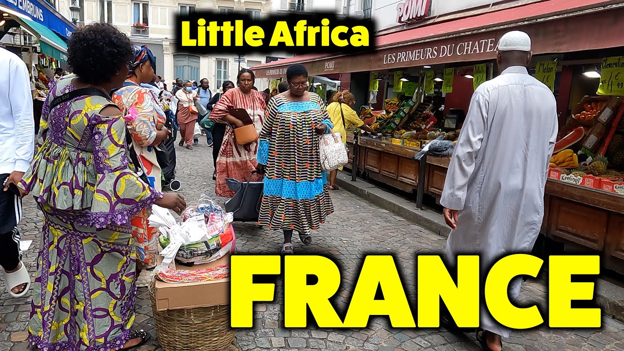 🇫🇷 This African Community in Paris Will Shock You! (Château Rouge) 🇬🇭 + Ghanaian Restaurant 🍲