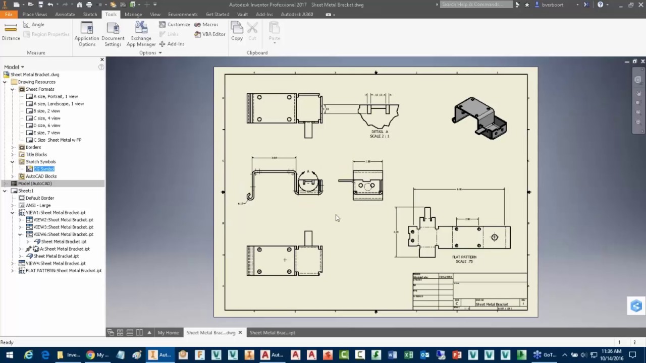 Autodesk Inventor Drawing Productivity: Sketch Symbols