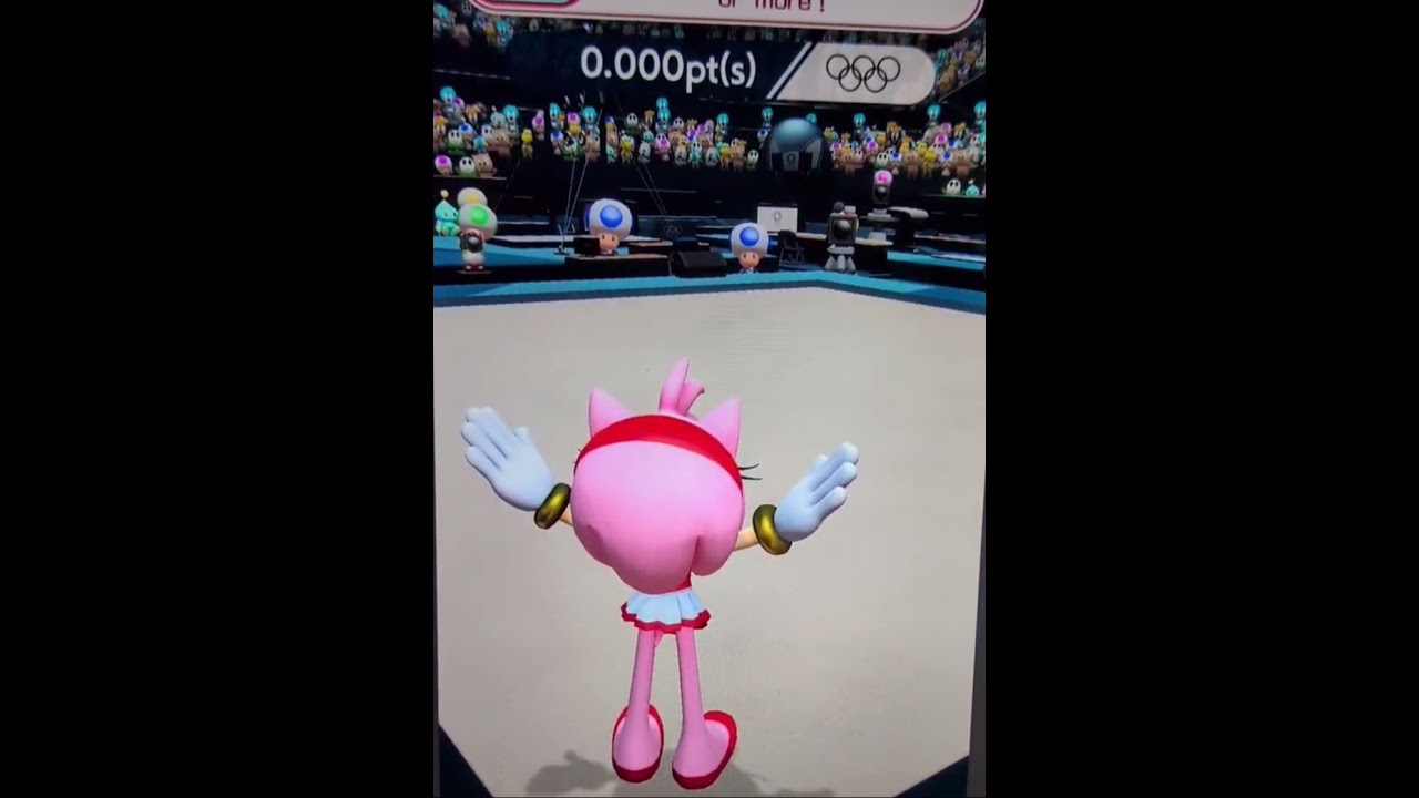 MARIO AND SONIC AT THE OLYMPIC GAMES ARCADE EDITION AMY GYMNASTICS 