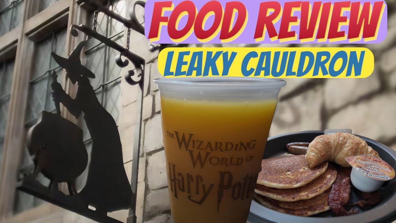 We Ate Wizard Food at Universal & This Happened… | Leaky Cauldron Tour
