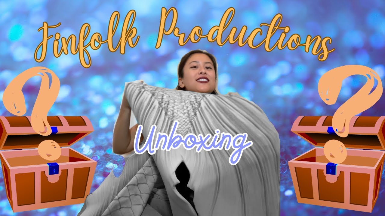 Finfolk Productions - Birth of Venus - Fabric Mermaid Tail Unboxing