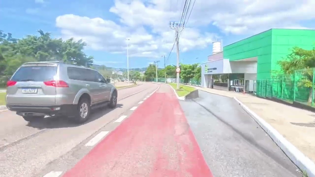 beira-mar estreito até parque de Coqueiros, ide e volta.