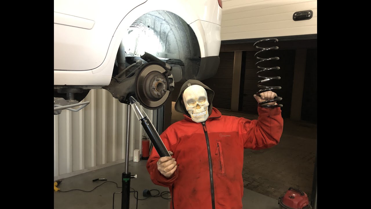 Ford Galaxy Wa6 Lebensgefährliche Federn u. Dämpfer Hinterachse  😱😱😱😭😭😭😭