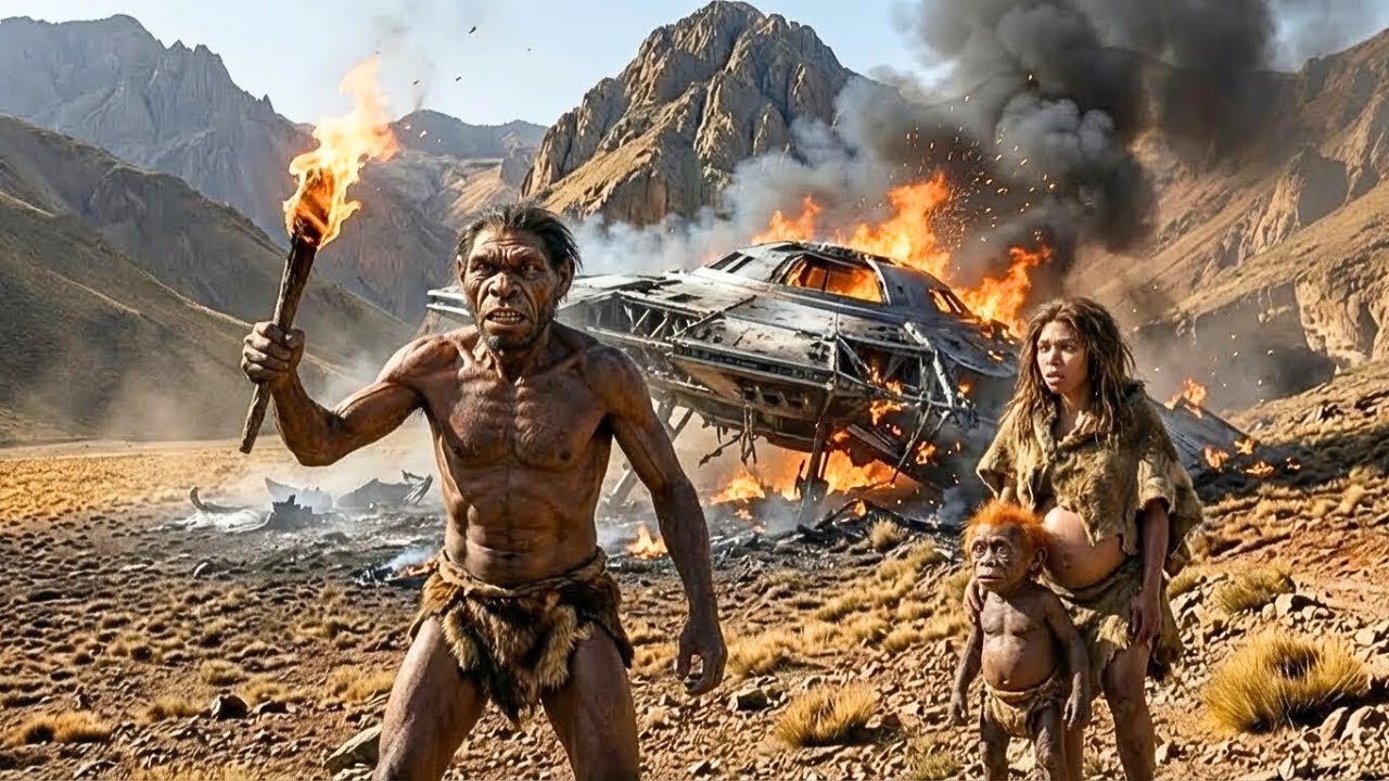 An Alien’s Experiment on a Hominid Family Ends in Disaster on the Ancient Plain