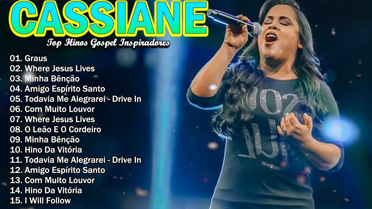 💖 Com Muito Louvor – Cassiane | Hino gospel inesquecível do Brasil #cassiane