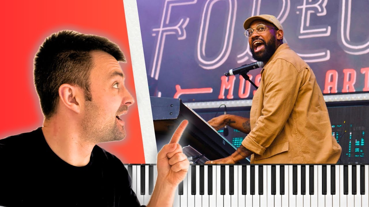 Раскрыты трюки игры на фортепиано PJ Morton! // Насколько глубока твоя любовь? — Обучающее видео