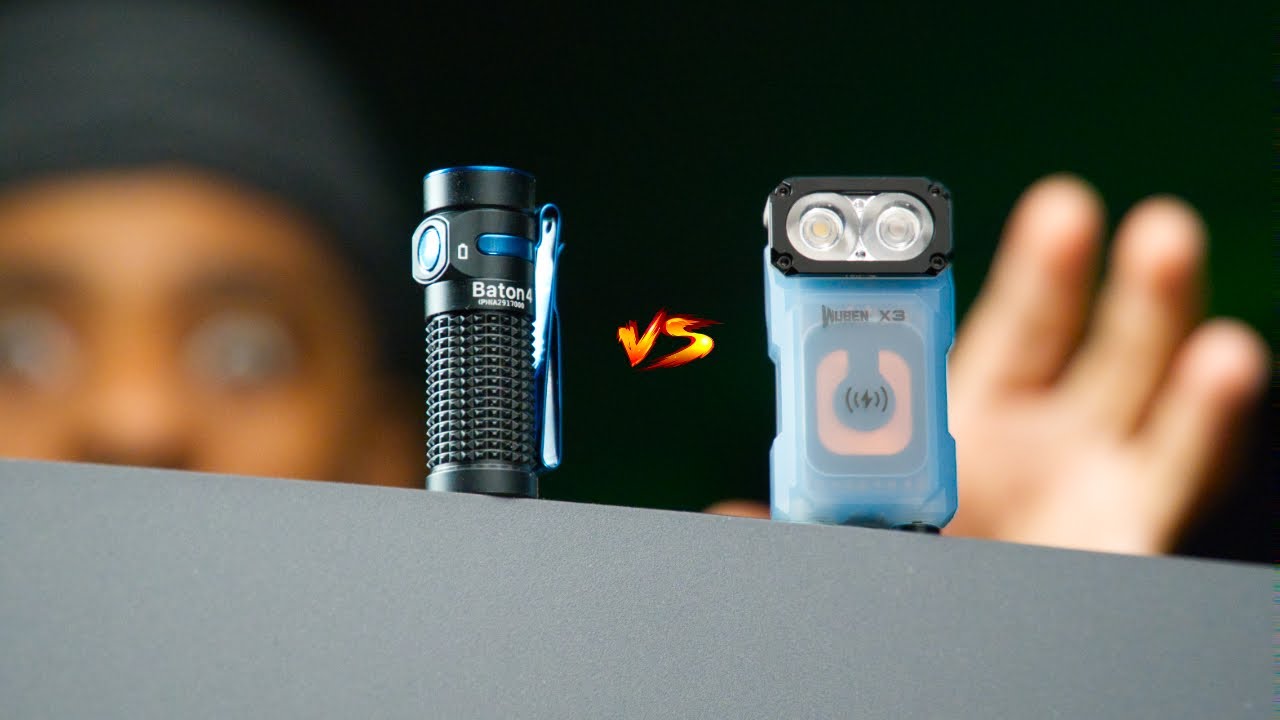 Olight Baton4 против Wuben X3: Olight все еще король?