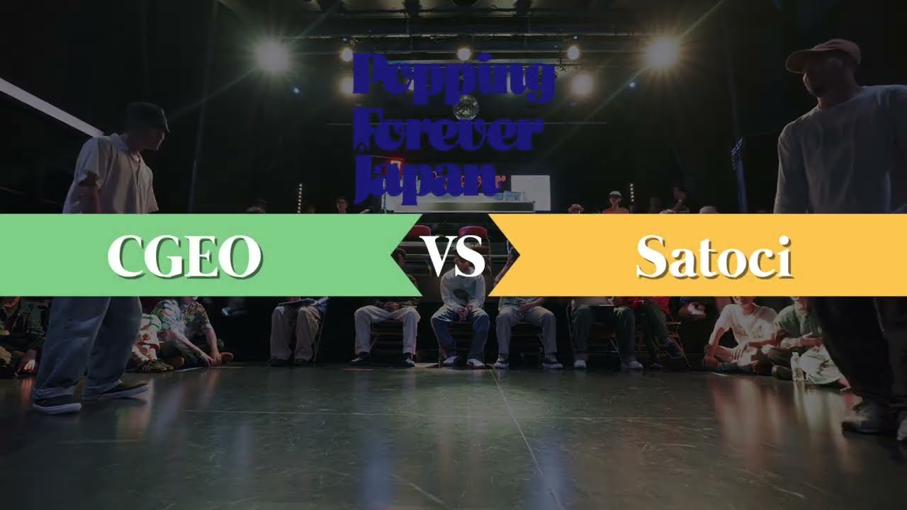 【TOP12】CGEO vs Satoci │ Forever Japan 2025 Popping │ FEworks