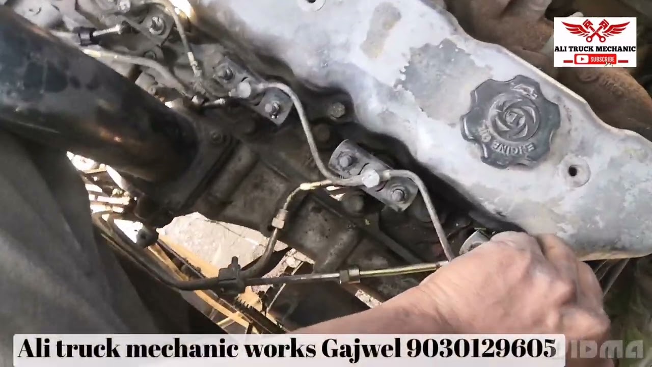 diesel injector // ashok leyland Bs3 // kaise diesel injector ko khole ? #alitruckmechanic #injector