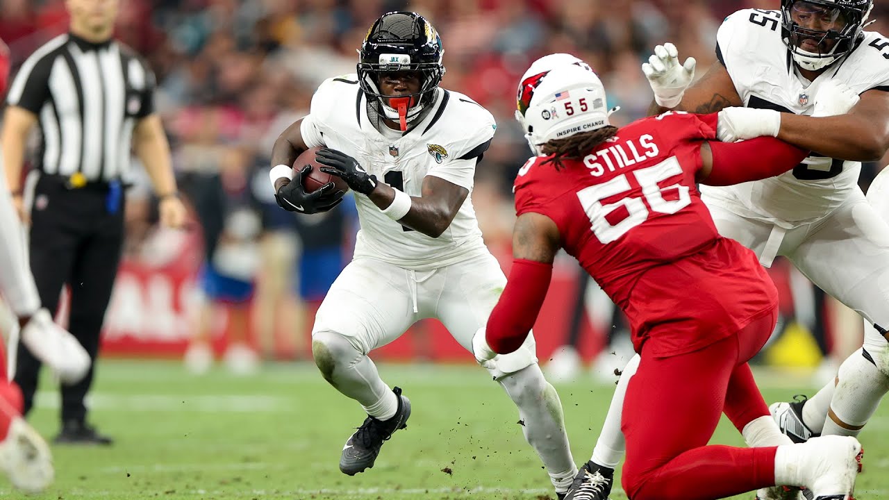Travis Etienne Jr.'s Best Plays From 116-Yard Game vs. Cardinals | Week 12 | Jacksonville Jaguars
