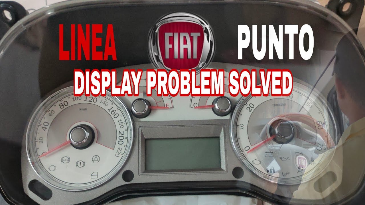 FIAT LINEA / PUNTO  DISPLAY PROBLEM SOLVED@Fiat Automóveis Brasil #fiatlinea #fiatpunto #display