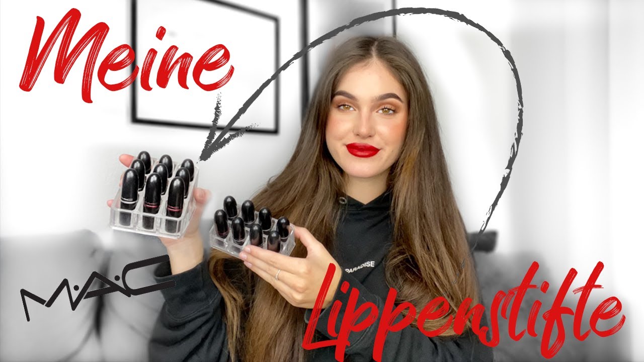 Meine MAC Lippenstift Sammlung + Swatches ♡ | Jil Schrödel