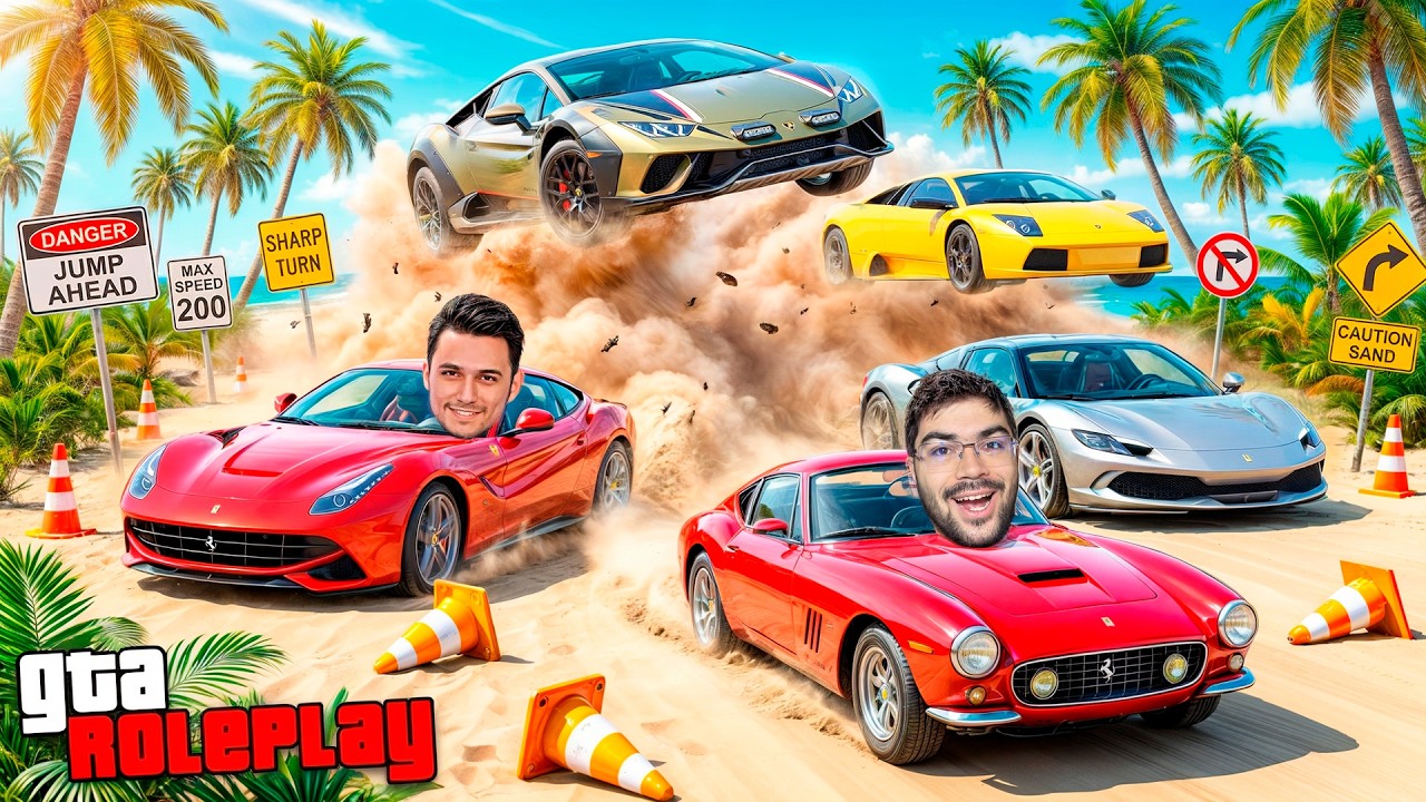 FERRARI YOKI LAMBORGHINI BU BATTLEDA KIM G'ALABA QOZONADI?! ENG NOYOB MASHINALAR (GTA 5RP)