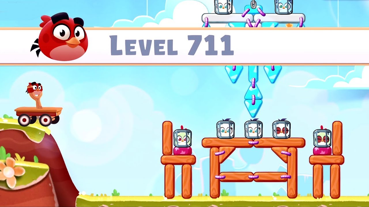 Angry Birds Casual Walkthough Level 711-720 (iOS Android Gameplay)