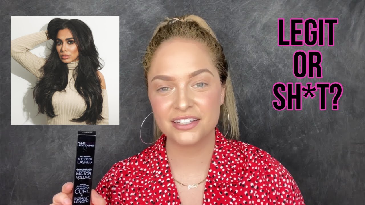 HUDA BEAUTY LEGIT LASHES MASCARA HONEST REVIEW | IS IT GOOD?? | MOMOMAKEUPOFFICIAL