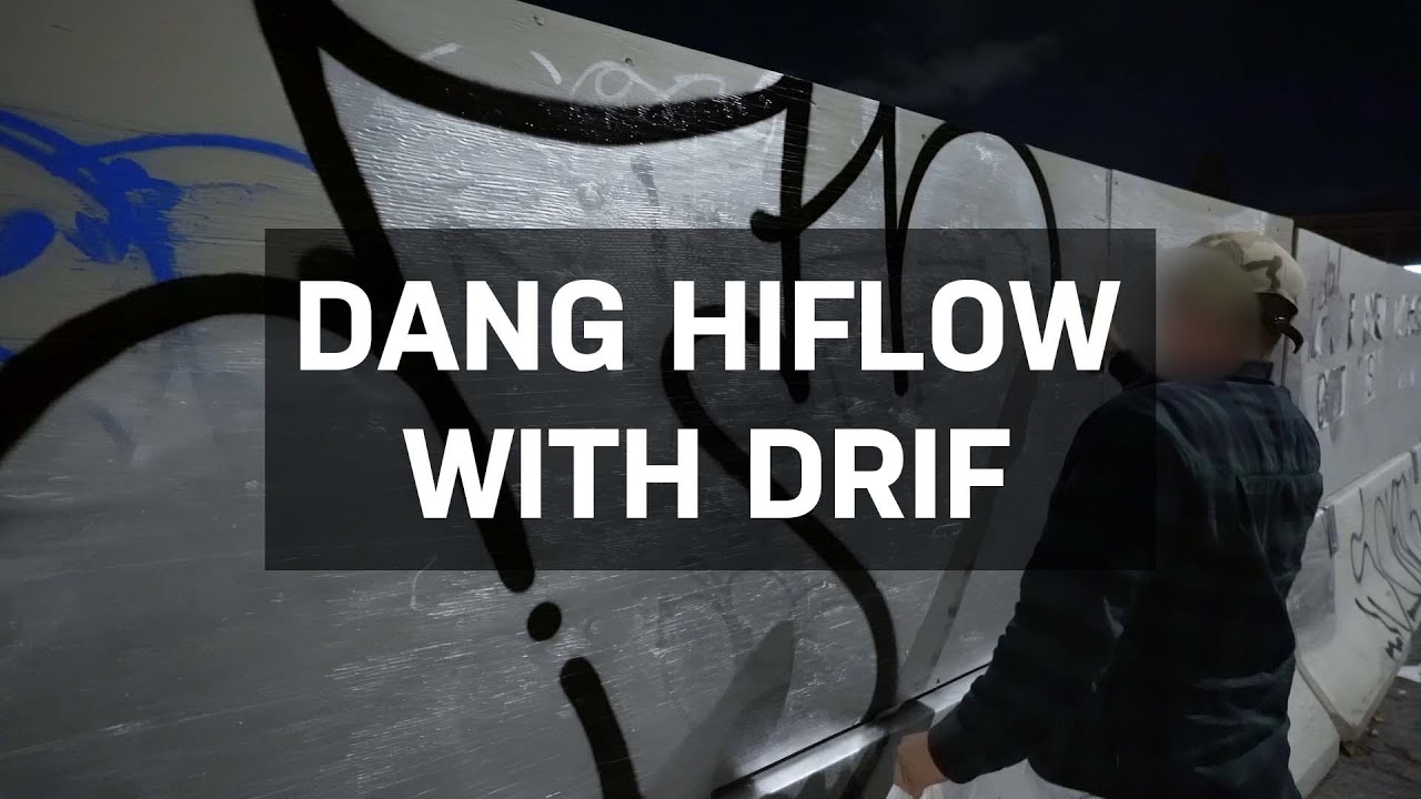 Graffiti Paint Test: DANG HIFLOW with DRIFT