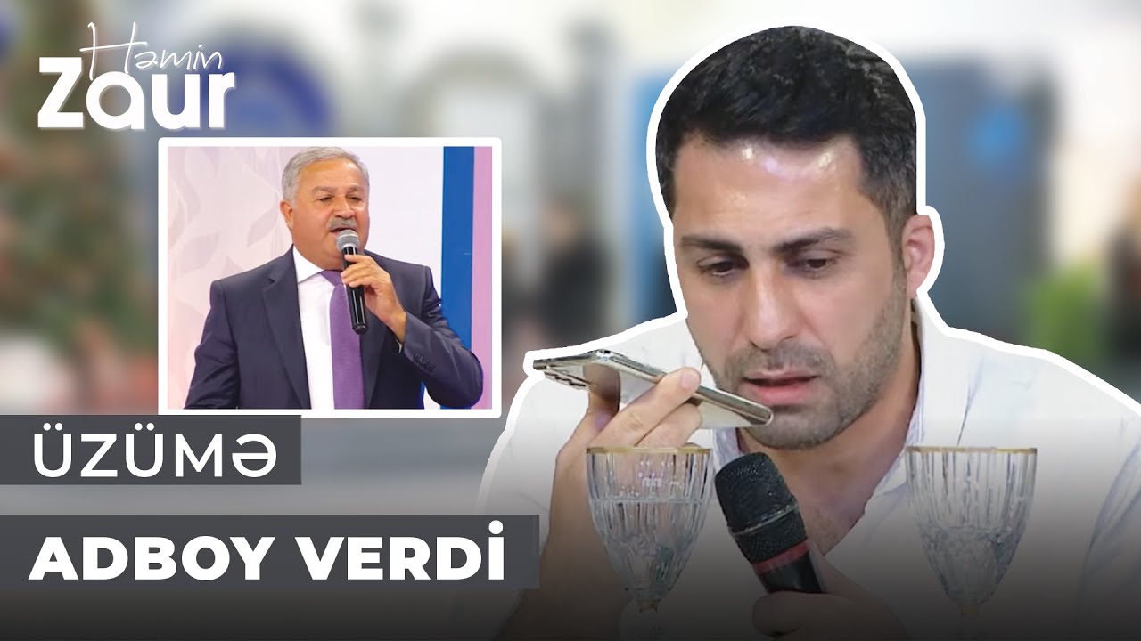 Həmin Zaur | Elgün Hüseynovun Yusif Mustafayevlə güldürən dialoqu | Pulu alıb, bəyi oğurladılar
