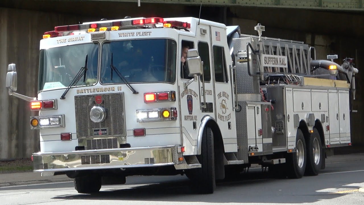 Suffern FD 19-1, 19-2, 19-Tanker, 19-1500, & 19-Tower Responding
