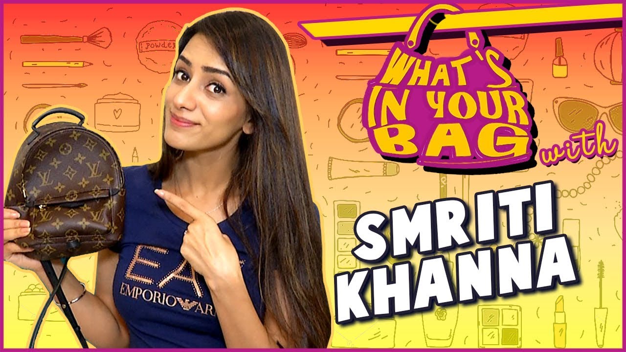 Smriti Khanna's Handbag Secret Revealed | What's In Your Bag | TellyMasala