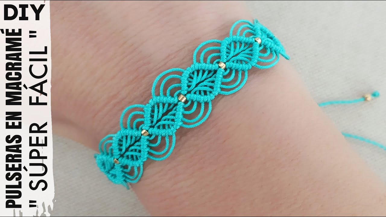 DIY COMO HACER PULSERAS FÁCIL Y RÁPIDO | PULSERAS DE HILO EN MACRAMÉ