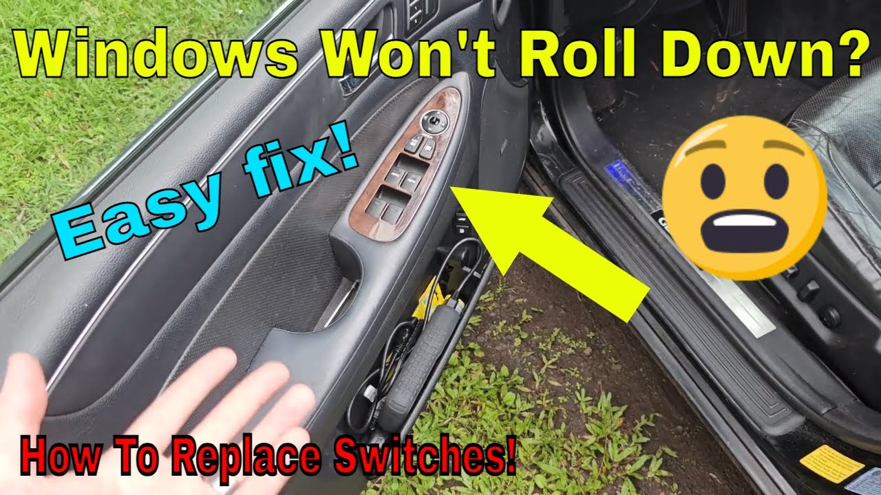 Replacing Window Switches! [ Genesis Sedan ]