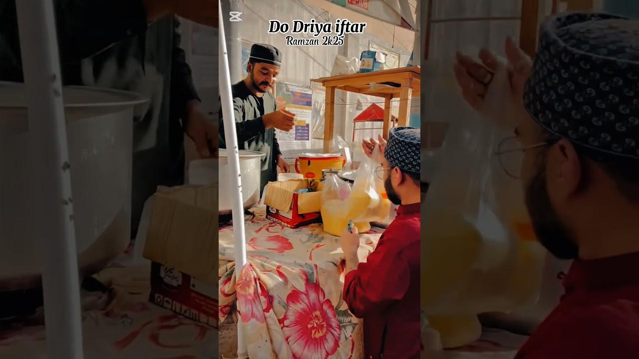 Do Darya iftar party  2025  #food #streetfood #ramzan #shortvideo  #shorts #status #viralshort