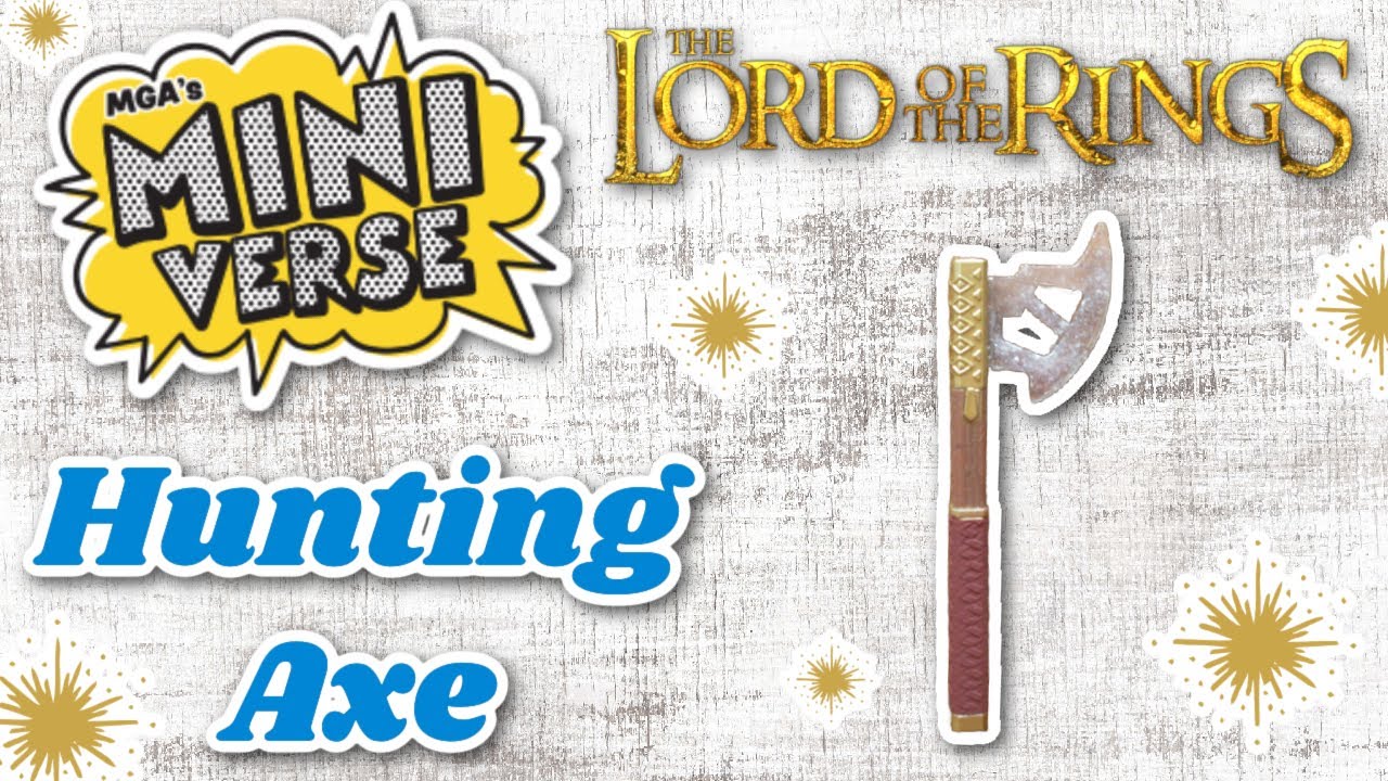 Miniverse Lord of the Rings Hunting Axe!